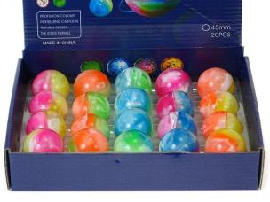 Opakowanie Piłeczki kauczukowe ze światłem (20szt)