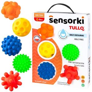 Opakowanie Piłeczki sensoryczne Sensorki Bez dziurki 5szt