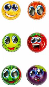 Opakowanie Piłka Antystresowa 7cm Owoce