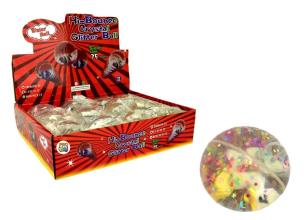 Piłka kauczukowa Konik świecąca 7,5cm mix. Wydawca: Pro Kids. Multiszop.pl Opakowanie Piłka kauczukowa Konik świecąca 7,5cm mix