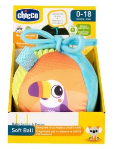 Piłka miękka. Wydawca: Chicco. Multiszop.pl Opakowanie Piłka miękka