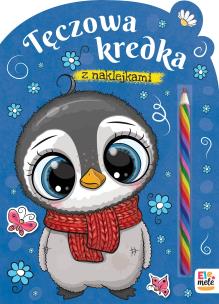 Okładka książki Pingwin. Tęczowa kredka