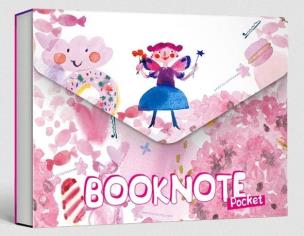 Pink Fairy pocket notebook (wersja ukraińska). Autor: Opracowanie zbiorowe. Multiszop.pl Okładka książki Pink Fairy pocket notebook (wersja ukraińska)