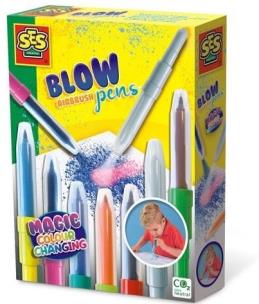 Pióra do aerografu zmiana koloru. Wydawca: SES. Multiszop.pl Opakowanie Pióra do aerografu zmiana koloru