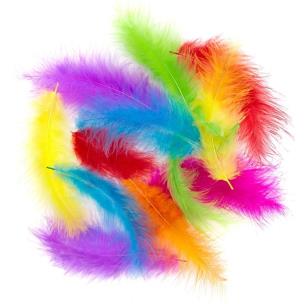 Opakowanie Pióra indycze 10-15cm 30szt