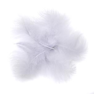 Opakowanie Pióra indycze szare 15cm 5szt.