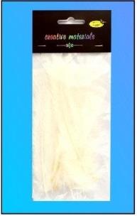 Opakowanie Piórka miękkie białe 15szt