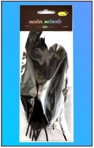 Opakowanie Piórka twarde czarne 10szt