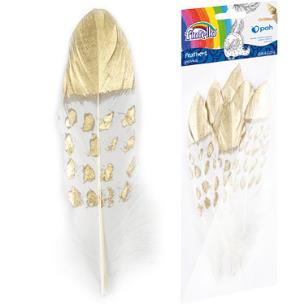 Opakowanie Piórka złote 13-19 cm 8 szt. Fiorello GR-FE014