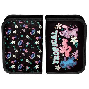 Piórnik 1-komorowy bez wyposażenia Stitch DS22CT-P001BW. Wydawca: Paso. Multiszop.pl Opakowanie Piórnik 1-komorowy bez wyposażenia Stitch DS22CT-P001BW