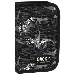 Piórnik 1-komorowy z wyposażeniem BACKUP 5 model SW50 dinozaury. Wydawca: Derform. Multiszop.pl Opakowanie Piórnik 1-komorowy z wyposażeniem BACKUP 5 model SW50 dinozaury