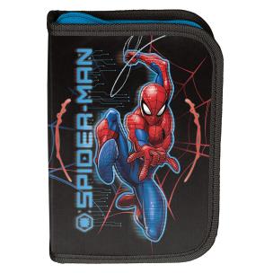 Piórnik 1-komorowy z wyposażeniem Spider-Man MSP23PA-P001. Wydawca: Paso. Multiszop.pl Opakowanie Piórnik 1-komorowy z wyposażeniem Spider-Man MSP23PA-P001