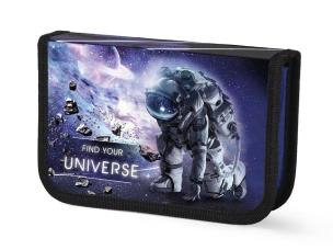 Opakowanie Piórnik 1P bez wyposażenia Wszechświat 2-komorowy