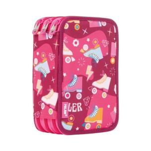 Opakowanie Piórnik 2 komorowy Roller różowy MILAN