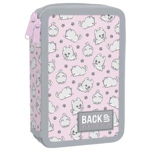 Opakowanie Piórnik 2-komorowy z wyposażeniem BACKUP 5 model DW13 niesforne pieski