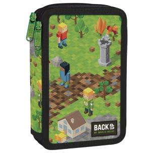 Piórnik 2-komorowy z wyposażeniem BackUP model DW61 Game Level. Wydawca: Derform. Multiszop.pl Opakowanie Piórnik 2-komorowy z wyposażeniem BackUP model DW61 Game Level