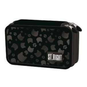 Opakowanie Piórnik 2-komorowy z wyposażeniem Black Cats