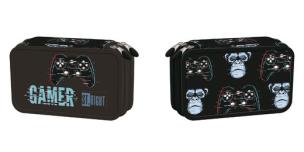 Opakowanie Piórnik 2-komorowy z wyposażeniem Blue Gamer