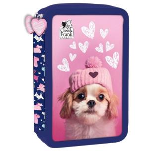 Opakowanie Piórnik 2-komorowy z wyposażeniem Cleo i Frank PWDCF42