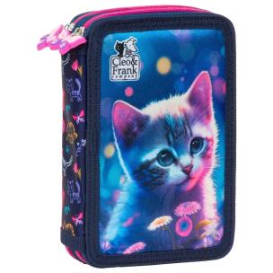 Opakowanie Piórnik 2-komorowy z wyposażeniem Cleo i Frank PWDCF43