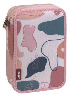 Opakowanie Piórnik 2-komorowy z wyposażeniem Milan SLOW różowy