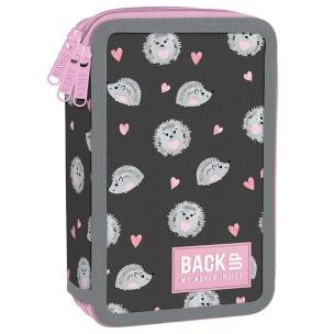 Opakowanie Piórnik 3-komorowy z wyposażeniem Backup PB6EW16 jeże