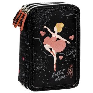 Opakowanie Piórnik 3-komorowy z wyposażeniem Baletnica 11