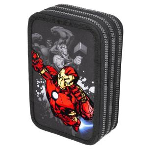 Opakowanie Piórnik 3-komorowy z wyposażeniem  Coolpack Disney Core Jumper 3 Avengers