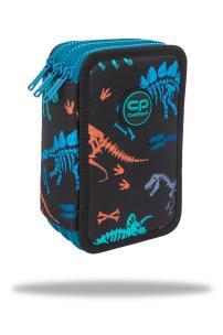 Opakowanie Piórnik 3-komorowy z wyposażeniem Coolpack Jumper 3 fossil