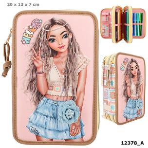 Opakowanie Piórnik 3-komorowy z wyposażeniem HIPPIE HEART Top Model 12378A