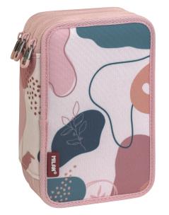 Opakowanie Piórnik 3-komorowy z wyposażeniem Milan SLOW różowy