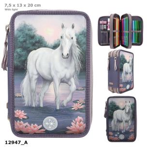 Opakowanie Piórnik 3-komorowy z wyposażeniem Miss Melody z Led 12947A