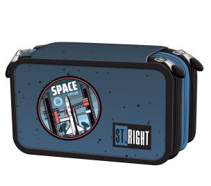 Opakowanie Piórnik 3-komorowy z wyposażeniem PC5 Space Moon