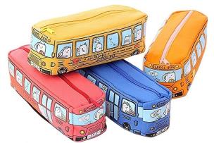 Opakowanie Piórnik autobus mix