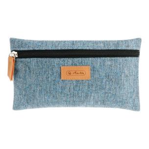 Opakowanie Piórnik kosmetyczka płaski Greenline Blue