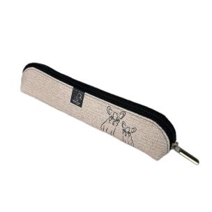 Opakowanie Piórnik mini Buldogi w beżu