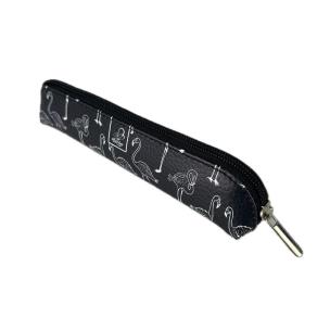 Piórnik mini Flamingi B&W. Wydawca: Bee-bee. Multiszop.pl Opakowanie Piórnik mini Flamingi B&W