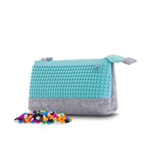 Piórnik na suwak PIXIE CREW z turkusowym panelem. Wydawca: Cass Film. Multiszop.pl Opakowanie Piórnik na suwak PIXIE CREW z turkusowym panelem