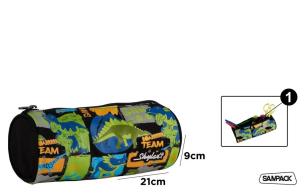 Opakowanie Piórnik okrągły dinozaury