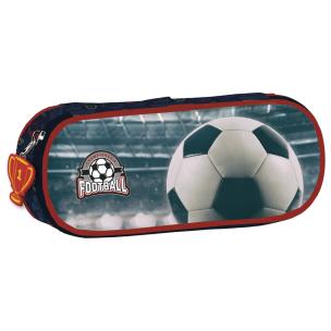 Piórnik owalny A Piłka 18. Wydawca: Derform. Multiszop.pl Opakowanie Piórnik owalny A Piłka 18