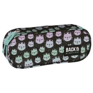 Opakowanie Piórnik owalny BACKUP 5 model A06 koty
