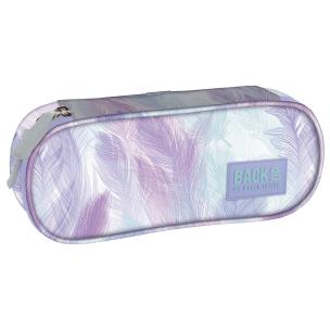 Piórnik owalny BACKUP 5 model A09 pióra pastelowe. Wydawca: Derform. Multiszop.pl Opakowanie Piórnik owalny BACKUP 5 model A09 pióra pastelowe