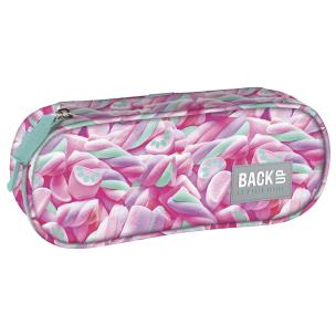 Opakowanie Piórnik owalny BACKUP 5 model A23 kolorowe pianki