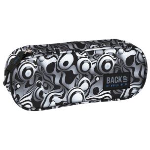 Piórnik owalny BACKUP 5 model A47 magma. Wydawca: Derform. Multiszop.pl Opakowanie Piórnik owalny BACKUP 5 model A47 magma