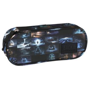 Piórnik owalny BACKUP 5 model A49 senne marzenia. Wydawca: Derform. Multiszop.pl Opakowanie Piórnik owalny BACKUP 5 model A49 senne marzenia