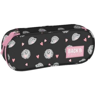 Opakowanie Piórnik owalny Backup PB6A16 jeże