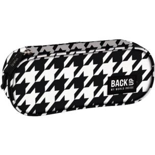 Opakowanie Piórnik owalny Backup PB6A17 pepitka