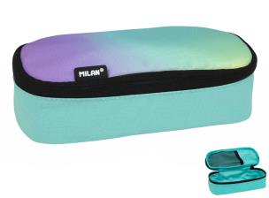 Opakowanie Piórnik owalny Milan sunset zielony