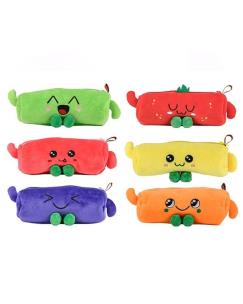 Opakowanie Piórnik pluszowy mix FRUITYSQUAD