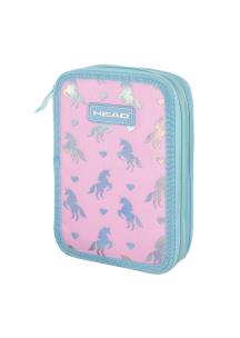 Opakowanie Piórnik podwójny bez wyposażenia head holo effect unicorn's heart